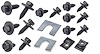 Front End Bolt Kit 1965-1970 Chevrolet Full Size - Black Finish