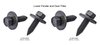 Front End Bolt Kit 1965-1970 Chevrolet Full Size - Black Finish - image 4