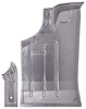Trunk Floor Pan w/Brace Fits Select 1964-1967 Buick, Chevy, Oldsmobile, Pontiac Models [Left/Driver Side]