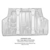 Fuel Tank Brace Kit Fits Select 1968-1972 Buick, Chevrolet, Oldsmobile, Pontiac Models - image 2