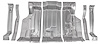 Trunk Floor Pan Kit for 1968-1972 Chevelle, Monte Carlo, Skylark, Cutlass, LeMans, GTO, Tempest, Grand Prix (GM A-Body) - image 1