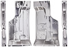 Trunk Floor Pans w/ Braces Kit Fits Select 1968-1972 Buick, Chevrolet, Oldsmobile, Pontiac Models - image 1