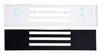 Heater Control Face Plate for 1969 Chevy Chevelle, El Camino Without A/C - image 2