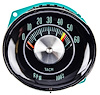 Factory Style Tachometer, 0-6,000 RPM & 5,200 RPM Redline for 1964-1965 Chevrolet Chevelle, El Camino w/V8 [In-Dash Mounted] - image 1