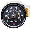 Factory Style Tach, 0-7,000 RPM/5,500 RPM Redline for 1970 Chevrolet Chevelle, El Camino, Monte Carlo w/V8 [In-Dash Mounted] - image 1