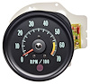 Factory Style Tach, 0-7,000 RPM/6,500 RPM Redline for 1970 Chevrolet Chevelle, El Camino, Monte Carlo w/V8 [In-Dash Mounted] - image 1