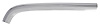 Rear Cab Upper Corner Molding for 1964-1967 Chevy El Camino [Left/Driver Side] - image 1