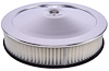 Open Element Air Cleaner Assembly Fits Select 1966-1969 Chevrolet Models - image 1