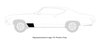 Front Fender Lower Rear Patch Panel for 1968-1969 Chevrolet Chevelle & 1968-1972 El Camino [Left/Driver Side] - image 4