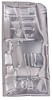 Full Length Floor Pan for Select 1968-1972 GM A-Body Models [Left/Driver Side] - image 1