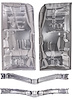 4-Piece Front to Rear Floor Pan Kit for Select 1968-1972 GM A-Body Models - image 1