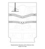 4-Piece Front to Rear Floor Pan Kit for Select 1968-1972 GM A-Body Models - image 4