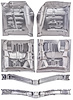 6-Piece Floor Pan Kit for Select 1968-1972 GM A-Body Models - image 1