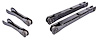 GM Rear Upper & Lower Control Arm Kit w/OE Style Rubber Bushings for 1964-1967 GM A-Body, 10 Bolt Rear End - image 1