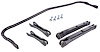 GM Rear Upper & Lower Control Arm w/OE Style Rubber Bushings and Sway Bar Kit for 1964-1967 GM A-Body, 12 Bolt Rear End - image 1