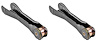 GM Rear Upper Control Arm Kit w/Urethane Bushings for 1964-1967 GM A-Body, 12 Bolt Rear End