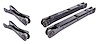 GM Rear Upper & Lower Control Arm Kit w/OE Style Rubber Bushings for 1968-1972 GM A-Body, 12 Bolt Rear End - image 1