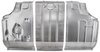 Trunk Floor Pan Kit for 1964-1967 GTO, LeMans, Tempest, Skylark, Cutlass (GM A-Body) - image 3