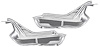 Trunk Extension Filler Panel Kit Fits Select 1970-1972 Pontiac Models - image 1