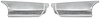 Lower Rear Quarter Patch Panel Kit for 1967 Pontiac GTO, LeMans, Tempest - image 1