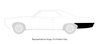 Lower Rear Quarter Patch Panel Kit for 1967 Pontiac GTO, LeMans, Tempest - image 2