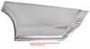 Lower Rear Quarter Patch Panel for 1968 Pontiac GTO, LeMans, Tempest [Right/Passenger Side] - image 2