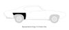Rear Wheel Opening Patch Panel Kit for 1968-1969 Pontiac GTO, LeMans, Tempest - image 3