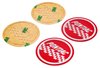 Wire Wheel Pontiac Center Decal Set for Select 1963-1966 Pontiac Models - image 4
