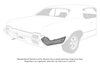 Trunk Extension Filler Panel Kit for 1970-1972 Oldsmobile Cutlass - image 3