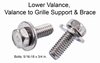Front End Bolt Kit 1961-1964 Chevrolet Full Size [Polished Stainless Steel] - image 3