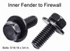 Front End Bolt Kit 1962-1967 Chevy II, Nova [Black Oxide-Coated Stainless Steel] - image 3