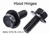 Front End Fastener Kit for Late 1955-1959 (2nd Series) GM Truck [Black Oxide-Coated Stainless Steel] - image 4