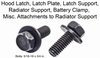 Front End Fastener Kit for 1967-1972 GM Truck/SUV [Black Oxide-Coated Stainless Steel] - image 4
