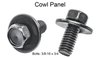 Front End Fastener Kit for 1973-1980 GM Truck [Black Oxide-Coated Stainless Steel] - image 3
