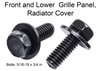 Front End Fastener Kit for 1981-1987 GM Truck/SUV [Black Oxide-Coated Stainless Steel] - image 3