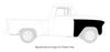 Front Fender for 1957 Chevrolet and GMC Trucks [Right/Passenger Side] - image 4