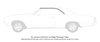 Roof Drip Molding Set for 1966-1967 Buick Skylark, Chevrolet Chevelle, Oldsmobile Cutlass, Pontiac GTO, Tempest, LeMans - image 4