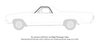 Roof Drip Molding Set 1968-1972 Chevy El Camino - image 4