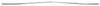 Hood Front Edge Molding for 1965 Chevrolet Chevelle, El Camino - image 2