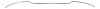 Hood Rear Edge Molding for 1970-1972 Chevrolet Chevelle, El Camino, Monte Carlo SS/Cowl Induction - image 1