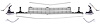 Standard Grille Kit for 1969 Chevrolet Chevelle & El Camino, Non-SS [w/o Center Molding] - image 1