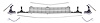 Standard Grille Kit for 1969 Chevrolet Chevelle & El Camino SS [w/o Center Molding] - image 1