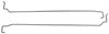 Trunk Lid Torsion Rods 1964-1965 Buick Skylark, Chevy Chevelle, Oldsmobile Cutlass, Pontiac GTO, LeMans, Tempest - image 2