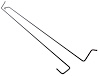 Trunk Lid Torsion Rods 1966-1967 Buick Skylark, Chevy Chevelle, Oldsmobile Cutlass, Pontiac GTO, LeMans, Tempest - image 1
