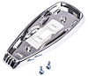 Dome Light Base Fits Select 1960-1970 GM Models, Chrome - image 1