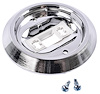Dome Light Base Fits Select 1969-1988 GM Models, Chrome