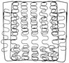 Bucket Seat Spring Assembly-Back Support Fits Select 1960-1966 Buick, Chevy, Oldsmobile & Pontiac Models - image 2