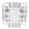 Bucket Seat Spring Assembly, Bottom Fits Select 1966-1967 GM Models - image 2