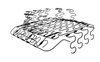 Bucket Seat Spring Assembly, Bottom Fits Select 1966-1967 GM Models - image 3