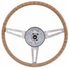 3-Spoke Comfort Grip Steering Wheel Kit Fits Select 1969-1972 Chevrolet Cars [Saddle Grip] - image 3